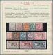 Französische Besetzung I. WK - Castellorizo: 1920, "B.N.F." Overprints, 1c.-20p. On 5fr., Complete S - Other & Unclassified