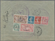 Französische Besetzung I. WK - Castellorizo: 1920, "O.N.F." Overprints, Attractive Franking Of Six V - Other & Unclassified