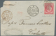 Französische Kolonien - Allgemeine Ausgabe: 1872, Folded Letter Franked With 20 Cent. Ceres Regular - Sonstige & Ohne Zuordnung