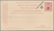 Frankreich - Ganzsachen: 1879/1880, 50 C Carmine Pneumatic Postal Stationery Card And 30c On 50c Ove - Other & Unclassified