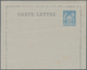 Delcampe - Frankreich - Ganzsachen: 1890s (approx). Lot Of 3 Letter Cards 15c Sage. Different Colours (rose, Gr - Andere & Zonder Classificatie
