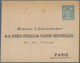 Frankreich - Ganzsachen: 1890s (approx). Folded Letter 15c Sage "Banque Spéciale Des Valeurs Industr - Andere & Zonder Classificatie