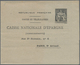 Frankreich - Ganzsachen: 1921/1931, 1,50 F Black "Postes Et Télégraphes" Postal Stationery Folded Le - Andere & Zonder Classificatie