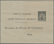 Frankreich - Ganzsachen: 1921/1931, 1,50 F Black "Postes Et Télégraphes" Postal Stationery Folded Le - Other & Unclassified