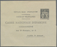 Frankreich - Ganzsachen: 1932/1938, 1.50 F Black "Postes Et Télégraphes" Postal Stationery Folded Le - Andere & Zonder Classificatie