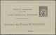 Frankreich - Ganzsachen: 1932/1939, 1.50 F Black "Postes Et Télégraphes" Postal Stationery Folded Le - Andere & Zonder Classificatie