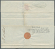 Frankreich - Stempel: 1870, "STE. MARTHE 3 AOUT 70" Octogonal Mark On Lettersheet Dated "Honda 19 Ju - 1801-1848: Vorläufer XIX