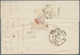 Frankreich - Besonderheiten: 1855, "33/St. Bausille/De-Putois" Three-liner Very Clear On Folded Lett - Sonstige & Ohne Zuordnung