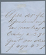 Frankreich - Besonderheiten: 1876, 1/2 R. Wappen, Tangiert Auf Briefteil Mit Ovalstempel "Correos Ca - Sonstige & Ohne Zuordnung