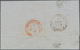 Gibraltar: 1853. Great Parts Of A Cover From GIBRALTAR To Cadiz, British Circular GIBRALTAR 25 AP 18 - Gibraltar