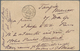 Gibraltar - Ganzsachen: 1890, 10 Cms Carmine QV Psc, Used With Duplex Dater From TANGIER / A26, DE 7 - Gibraltar