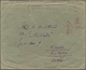 Griechenland: 1926/27, Two Covers From Saloniki Resp. Piräus To Kinsen/Korea, Port Said/Egypt Transi - Brieven En Documenten