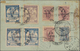 Griechenland - Feldpost: 1916 Postal Stationery Field Postcard 5l. Blue Used Registered From Volos T - Altri & Non Classificati