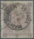 Großbritannien: 1867/1883, £1 Brown-lilac, Wm Large Anchor, Used Copy Bearing C.d.s. "MANCHESTER 5 A - Sonstige & Ohne Zuordnung