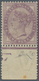 Großbritannien: 1881, 1d Dark Violett, PRINT On Both Sides, With Lower Sheet Margin. Certificate Die - Andere & Zonder Classificatie