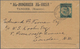 Britische Post In Marokko - Ganzsachen: 1917 (ca.), 5 C Overprint On 1/2 Penny Blue Postal Stationer - Postämter In Marokko/Tanger (...-1958)