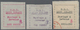 Britische Post In Der Türkei: LONG ISLAND: 1916, 1d. Red On Thin Horiz. Laid Paper And 2d. Mauve On - Andere & Zonder Classificatie
