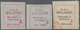 Britische Post In Der Türkei: LONG ISLAND: 1916, 1d. Red On Thin Horiz. Laid Paper And 2d. Mauve On - Other & Unclassified