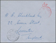 Britische Militärpost In Ägypten: 1935, "(CROWN) POSTAGE PREPAID 19" Red Cancellation On Cover, Blac - Other & Unclassified