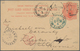 Großbritannien - Ganzsachen: 1894, 1 Penny Orange Postal Stationery Card From London To Russia With - 1840 Mulready Omslagen En Postblad