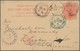 Großbritannien - Ganzsachen: 1894, 1 Penny Orange Postal Stationery Card From London To Russia With - 1840 Sobres & Cartas Mulready