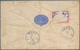 Großbritannien - Privatganzsachen: 1886 (17.7.), Stat. Envelope QV 2½d. Carmine-rose Embossed Oval W - Other & Unclassified