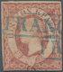 Ionische Inseln: 1859, 2d. Carmine, Close To Full Margins, Neatly Cancelled By Blue Boxed "FRANCO", - Ionische Eilanden