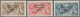 Irland: 1922, December, "Saorstat" Overprints By Thom With Wide Year Date, 2s.6d. Brown, 5s. Rose-ca - Briefe U. Dokumente