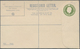 Irland - Ganzsachen: 1922/1923, Two And Three Pence Green Postal Stationery Cover Unused, Mi 300.- - Postwaardestukken