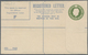 Irland - Ganzsachen: 1922/1923, Two And Three Pence Green Postal Stationery Cover Unused, Mi 300.- - Postwaardestukken