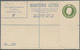 Irland - Ganzsachen: 1922/1923, Two And Three Pence Green Postal Stationery Cover Unused, Mi 300.- - Postal Stationery