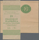 Irland - Ganzsachen: 1924, 1/2 Pg Green And 1 Pg Red Each Wrapper Unused (folded) + Original Post Ba - Ganzsachen