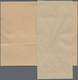 Irland - Ganzsachen: 1924, 1/2 Pg Green And 1 Pg Red Each Wrapper Unused (folded) + Original Post Ba - Ganzsachen