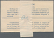 Irland - Ganzsachen: 1924/1925, 5 Pg Violet Postal Stationery Registered Cover Unused + Original Wra - Postwaardestukken
