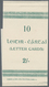 Irland - Ganzsachen: 1924, 2 Pg. Letter Card Unused With Wrapper For 10 Letter Cards 2/-. Very Scarc - Postwaardestukken