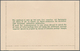 Irland - Ganzsachen: 1924/1934, 2 Pg Dark-green Postal Stationery Letter Card, Unused + Original Wra - Ganzsachen