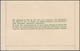 Irland - Ganzsachen: 1924/1934, 2 Pg Dark-green Postal Stationery Letter Card, Unused + Original Wra - Postal Stationery