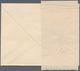 Irland - Ganzsachen: 1924/1925, 2 Pg Dark-green Postal Stationery Cover, Unused + Original Wrap For - Postwaardestukken