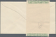 Irland - Ganzsachen: 1924/1925, 2 Pg Dark-green Postal Stationery Cover With Flap Cut Type III (mich - Postal Stationery