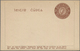 Delcampe - Irland - Ganzsachen: 1940/47 Four Unused Lettercards With 2½ Pg Brown On Differently Coloured Paper, - Postwaardestukken