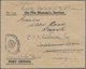 Irland - Besonderheiten: 1922, "On His Majesty's Service." Form Envelope (text Deleted) With Oval Ha - Autres & Non Classés