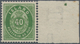 Island: 1876 40a. Green With 23 Mm Sheet Margin (showing Centering Point) At Right, Stamp MINT NEVER - Other & Unclassified