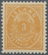 Island: 1897 3a. Orange-yellow, Perf 12¾, MINT NEVER HINGED, Fresh And Very Fine. L. Nielsen Certifi - Other & Unclassified