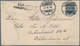Island: 1899 Cover From Reykjavik To Copenhagen Via England, Franked By 1897 20a. Ultramarine Tied B - Andere & Zonder Classificatie