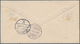 Island: 1892 50a. And 100a. Used On Registered Cover From Reykjavik To Ulm, Germany Via Copenhagen, - Other & Unclassified