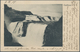 Island: 1908, Two Picture Postcards Sent From Reykjavik To Munich, Germany, With 'Gullfoss' Ppc Fran - Other & Unclassified