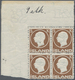 Island: 1912 King Frederik VIII. 5kr. Brown, Top Left Corner Block Of Four, Mint Never Hinged, Fresh - Andere & Zonder Classificatie