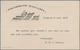 Island - Ganzsachen: 1903, 1 Gildi On 5 Aur Blue Postal Stationery Postcard With Additional Print On - Postwaardestukken