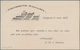 Island - Ganzsachen: 1903, 1 Gildi On 5 Aur Blue Postal Stationery Postcard With Additional Print On - Ganzsachen