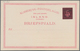 Island - Ganzsachen: 1919, 5 Aur On 10 Aur Carmine Overprint Postal Stationery Card With Additional - Postal Stationery